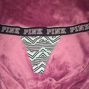 PINK thong size L